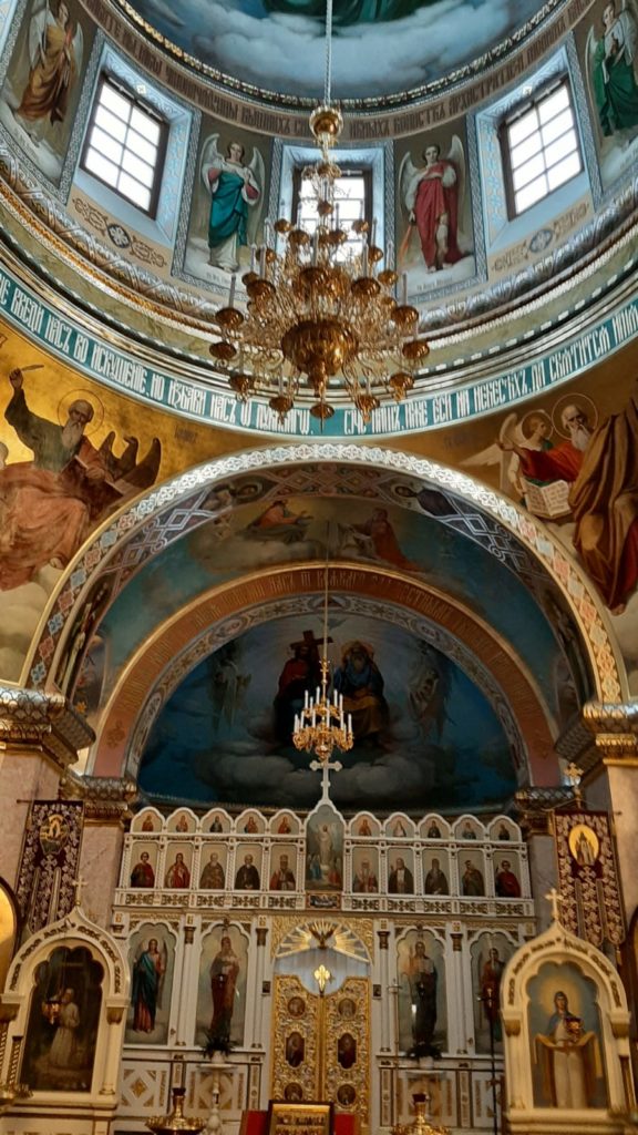 Внутренее убранство Софийской церкови 