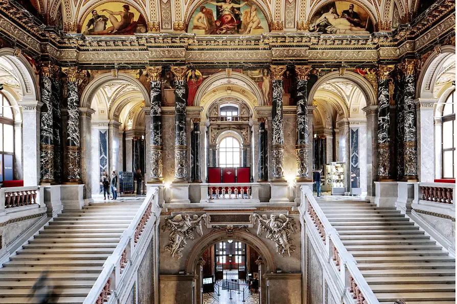 Художественно-исторический музей Вены внутри
