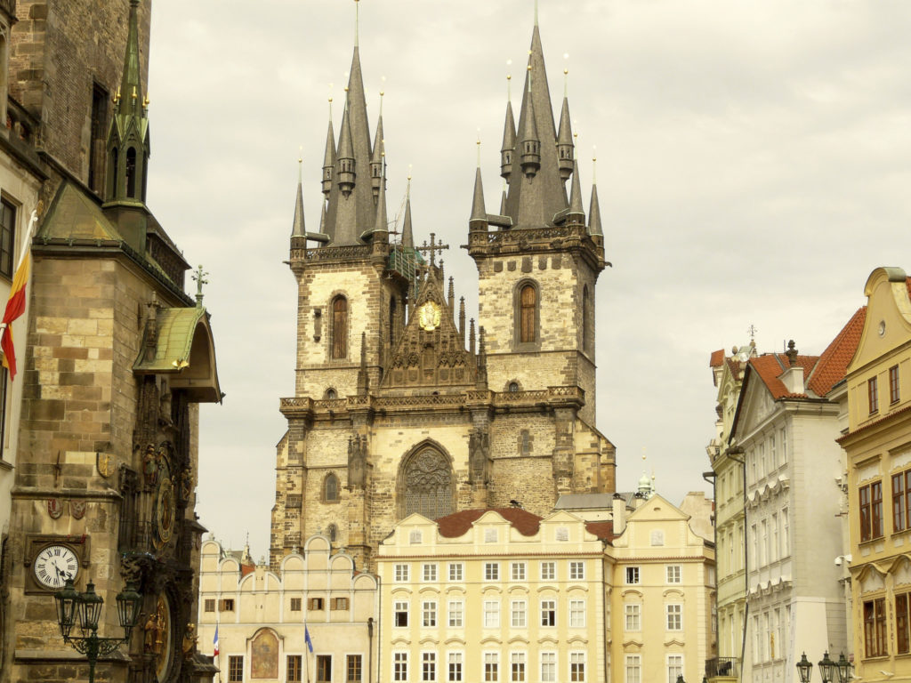 Прага, Чехия, там живет Ленка Прохазкова