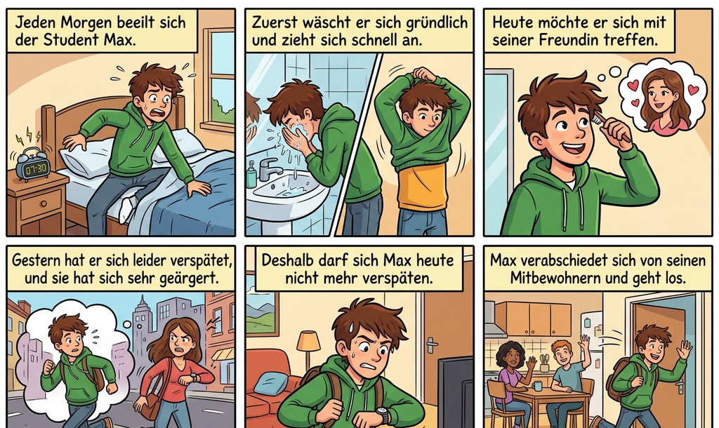 Der Morgen von Max