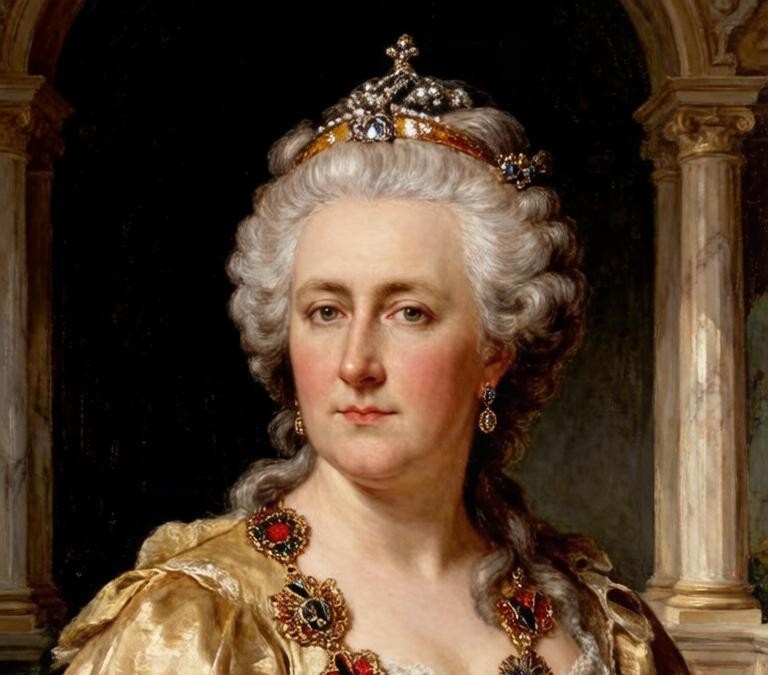 Русская императрица Екатерина II