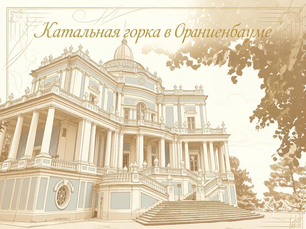 Павильон Катальная горка по проекту Антонио Ринальди